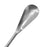 10PK Spatula Spoons, 9" - Stainless Steel - Flat End, Scoop End