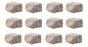 12PK Raw Rhyolite, Igneous Rock Specimens - Approx. 1" - Geologist Selected & Hand Processed - Great for Science Classrooms - Class Pack - Eisco Labs