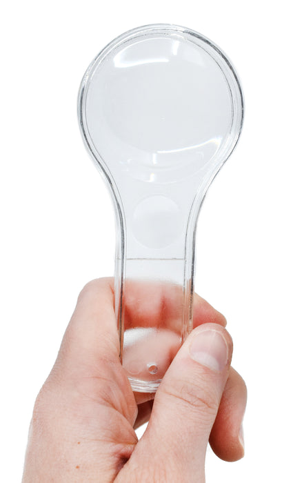 Bi-Focal Magnifiers (5 Pack) - 5x & 3x Magnification Lenses - 4.25" - Perfect for Students and Classroom Use - Eisco Labs