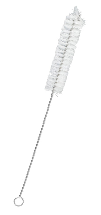 Bristle Cleaning Brush, 9" - Fan Shaped End - 0.75" Diameter