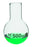 Boiling Flask, 100ml - Borosilicate Glass - Round Bottom, Wide Neck, Beaded Rim - Eisco Labs