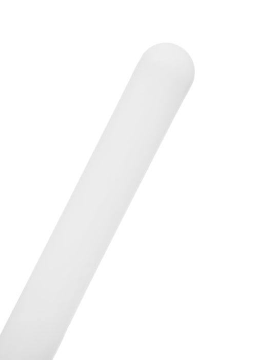 12PK Polypropylene Stirring Rods, 9.8" - Rounded Ends, 10mm Diameter