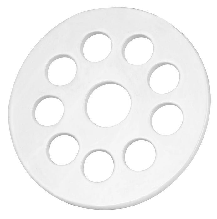Desiccator Plate with Holes, Unglazed Porcelain, 25cm (9.8") Diameter - Eisco Labs