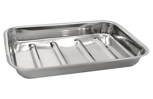 Dissection Tray, 15" x 12" - High Quality Stainless Steel - No Wax Liner - Eisco Labs
