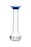 Volumetric Flask, 5ml - Class A, ASTM - Tolerance ±0.020ml - Blue Snap Cap - Single, White Graduation - Borosilicate Glass - Eisco Labs