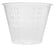 5PK Cup and Scoop Set - 25mL Cups & 2.5mL Scoops - Polypropylene