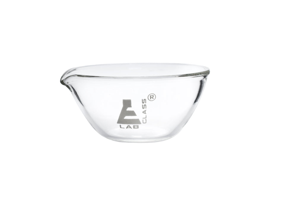 Evaporating Basin, 15ml - Flat Bottom - Borosilicate Glass - Eisco Labs