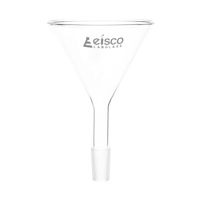 Jointed Powder Funnel, 70mm - 14/23 Joint Size - Borosilicate Glass - Eisco Labs