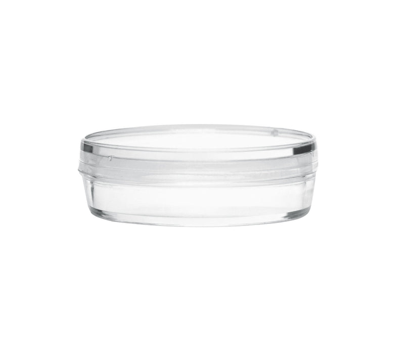 10PK Disposable Petri Dish with Lid - Sterile - 35x15mm - Polystyrene - Triple Vented - Transparent