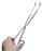 Crucible Tong, 13 Inch - Straight, Extra Long - Stainless Steel - For Furnace Use - Eisco Labs