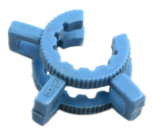 Joint Clip, 19/26 - Chemical & Temperature Resistant, Standard Taper - Blue, Single Clip - Eisco Labs