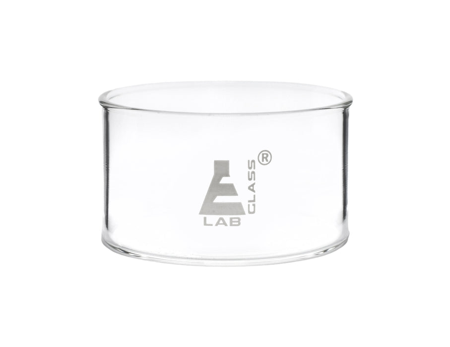 Crystallizing Dish, 150ml - Flat Bottom - Borosilicate Glass - Eisco Labs