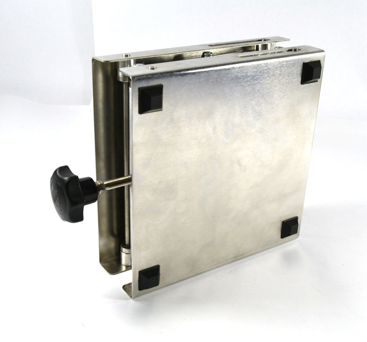 Eisco Labs Stainless Steel Lab Jack - 8x8" Surface - 11" max height - Dynamic Load - 7kg Static Strength - 30kg