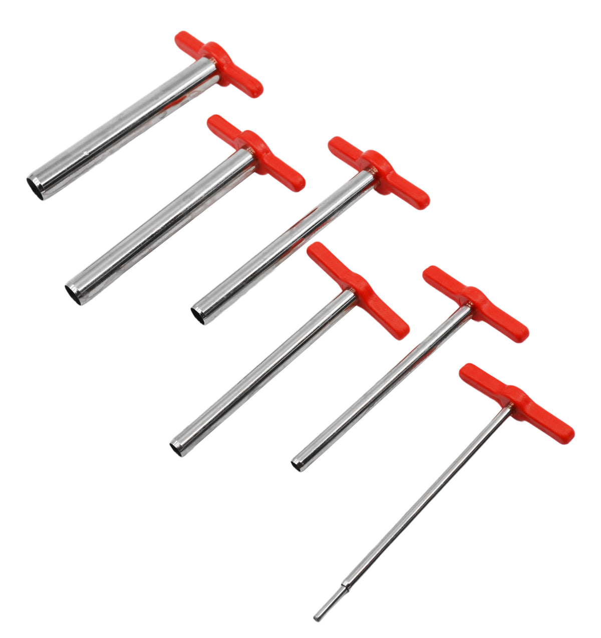 7 Piece Cork Borer Set Includes 6 Cork Borers and One Steel Ram Rod
