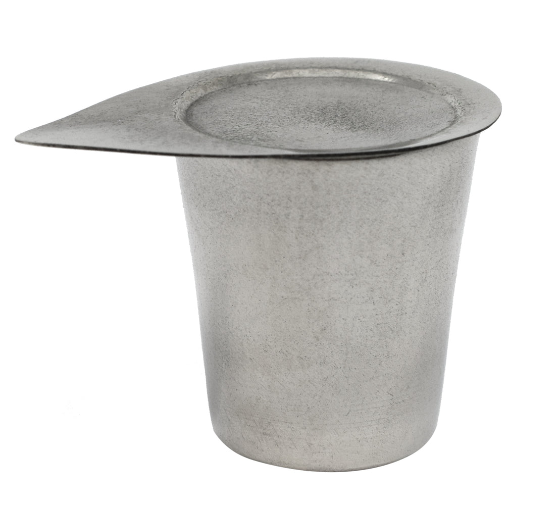 Crucible & Lid, 25ml - Nickel - Withstands Temperatures up to 1000??C - Eisco Labs