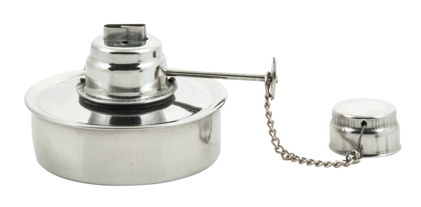 Eisco Labs Stainless Steel Spirit Lamp - 80mL