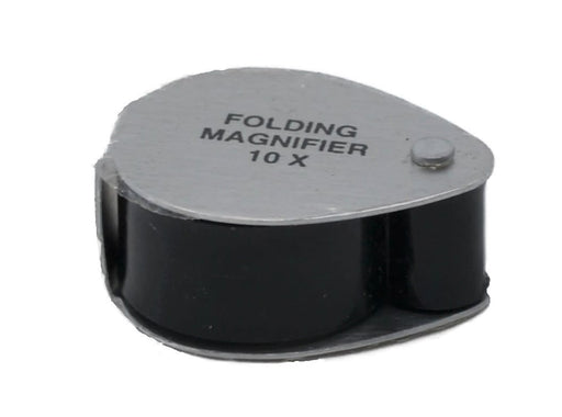 Folding Magnifier, 0.75", 10x Magnification – Gowland Type