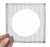 10PK Iron Wire Gauze Squares, 6x6" - 4" Ceramic Center - 100% Free of Harmful Chemicals, Asbestos Free - Eisco Labs
