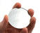 Round Convex Glass Mirror - 2" (50mm) Diameter - 300mm Focal Length - 2mm Thick Approx. - Eisco Labs