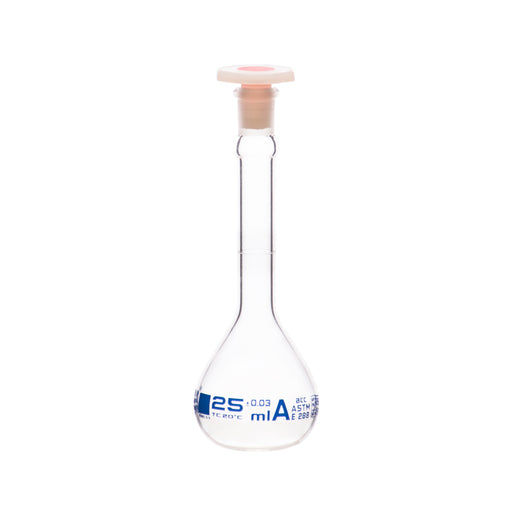 Volumetric Flask, 25ml - Class A, ASTM - Polypropylene Stopper