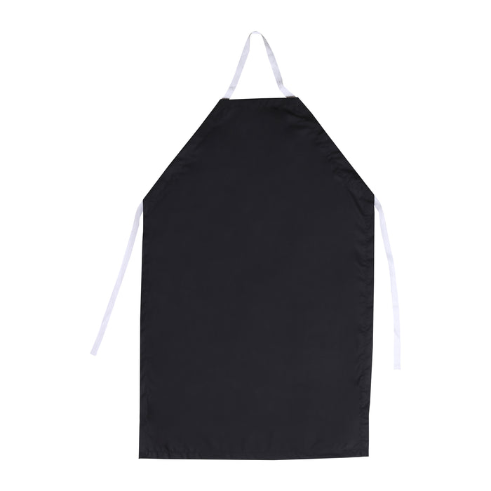 Rubber Vinyl Apron, Medium (27"W x 36"L) - Black