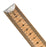 Meter Stick - Double-Sided Hardwood Metric Meter Stick with Horizontal Reading and Protective Metal Ends - Eisco Labs PH0064E