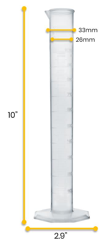 Measuring Cylinder, 100ml - Class A - TPX
