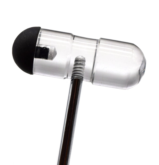 Physics Tuning Forks, Set of 8, with Mallet - Scientific Pitch, C4 = 256Hz - Includes Wooden Storage Case - Designed for Scientifc and Physics Experiments - Eisco Labs