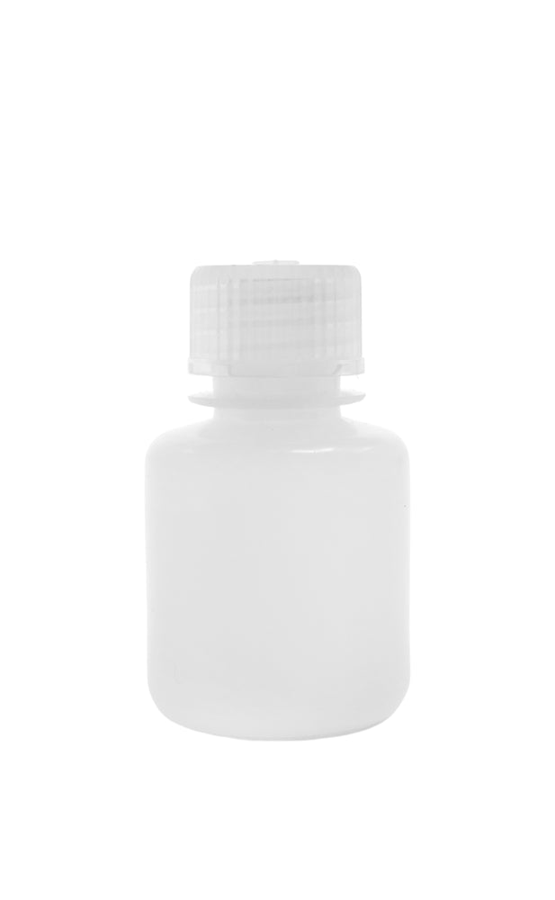 Reagent Bottle, 30mL - Narrow Mouth with Screw Cap - HDPE