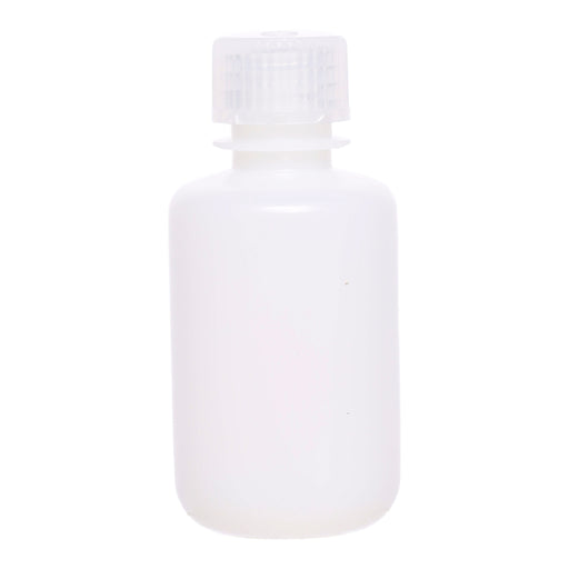 Reagent Bottle, 60mL - Narrow Mouth with Screw Cap - HDPE