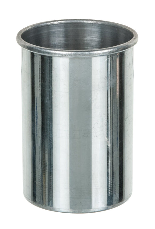 Calorimeter, Aluminum - 2.1"dia x 3"H - Parallel Sides & Rolled Rim