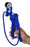 Blue Handheld Vacuum Pump with Gauge and 19.5" Tube - Eisco Labs