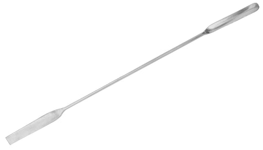 Micro Spatula Spoon, 5.9" - Stainless Steel - Flat End, Scoop End