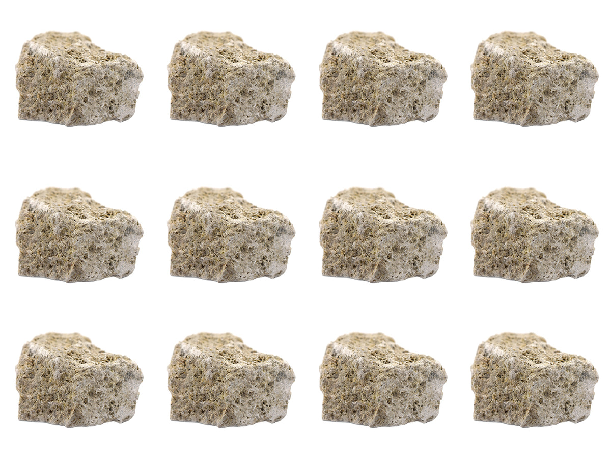 EISCO 12PK Raw Limestone Chalk, Sedimentary Rock Specimens - Approx. 1" - Geologist Selected - View #10