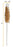 Tapered Bristle Brush with Cotton Yarn Tip, 0.75-1.25" Diameter