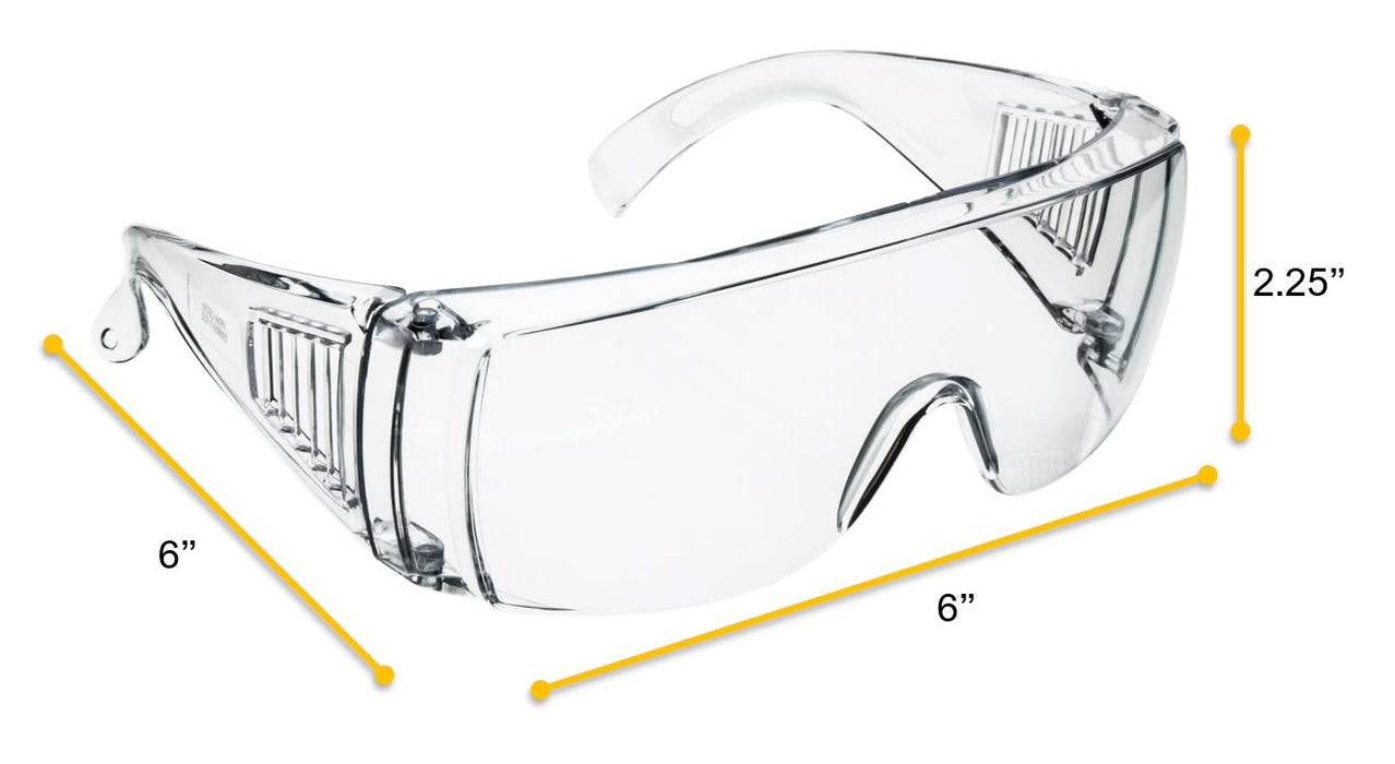 Safety Glasses - Vented - Impact Resistant Polycarbonate Lens