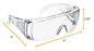 10PK Safety Glasses - Vented - Impact Resistant Polycarbonate Lens