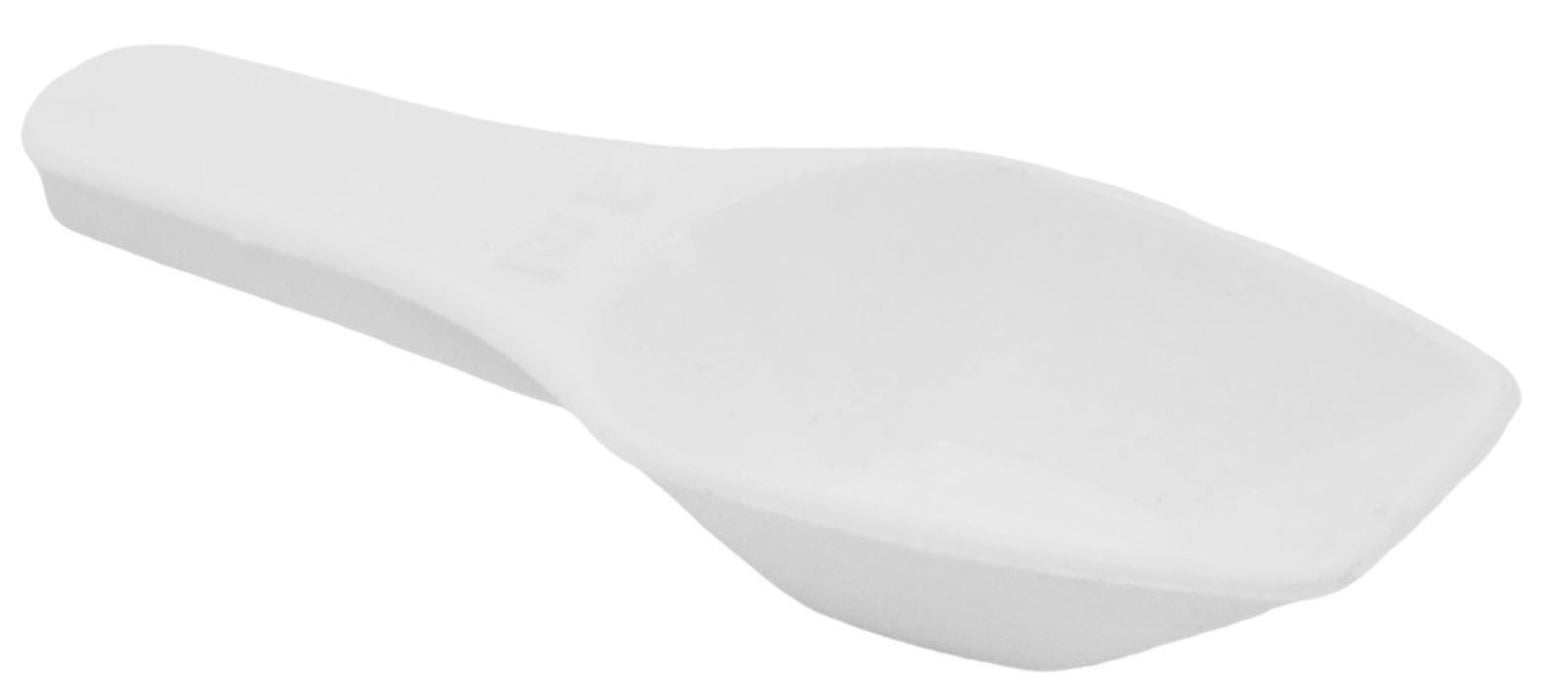 Scoop, 2ml (0.06oz) - Polypropylene - Flat Bottom, Excellent for Measuring & Weighing