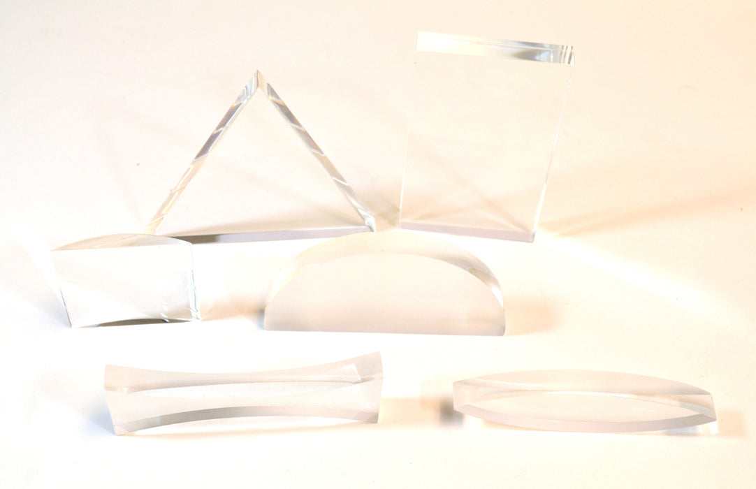 Student Optics Kit - Light Box & 27 Optical Components