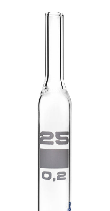 Serological Pipette, 25ml - Class B, Tolerance ±0.200ml  - Borosilicate 3.3 Glass