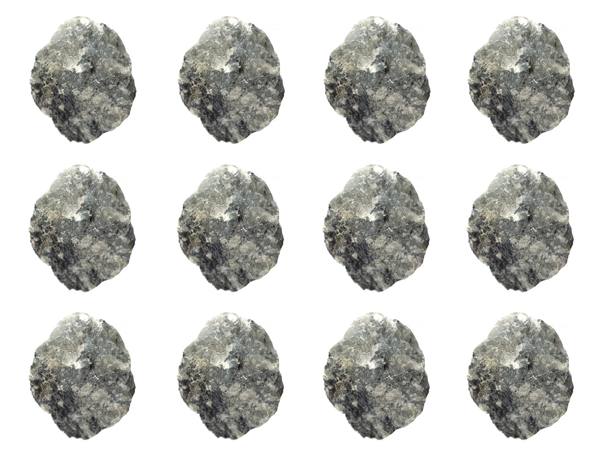Lab Rocks Pic 12PK Raw Labradorite, Sedimentary Rock Specimens - Approx. 1