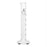 Graduated Cylinder, 25ml - Class A - White Graduations, Round Base