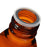 Reagent Bottle, 250ml - Amber Colored Glass - Orange Screw Cap - Borosilicate 3.3 Glass