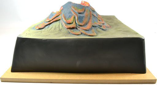 Active Volcano Model, 17 Inch - with Cut Away View - Table Top - Eisco Labs