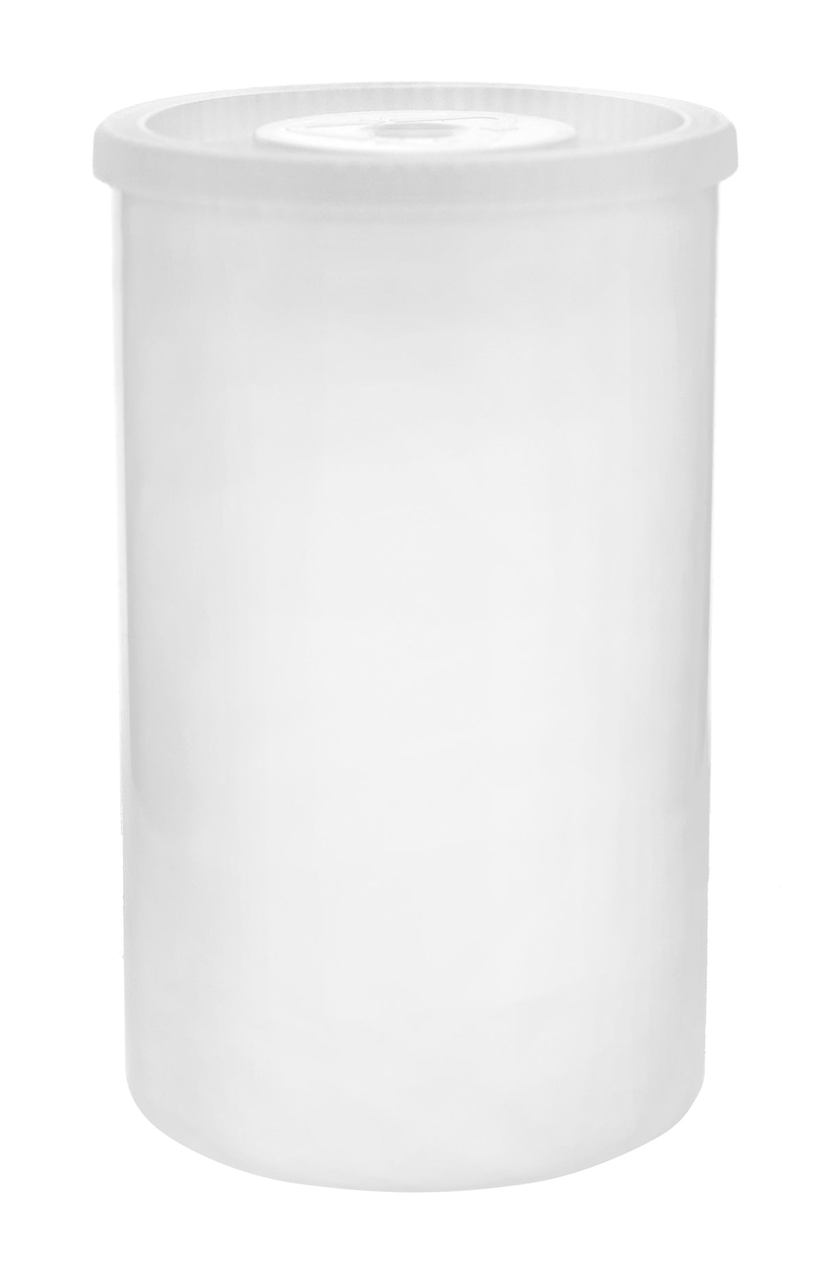 Empty Film Canister, 2 x 1.25" Tight Sealing Lid High Density Poly