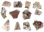 12PK Raw Biotite Mineral Specimen, 1" - Geologist Selected Samples - Eisco Labs