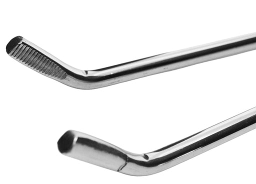 Small Beaker Tongs, 7.25 inch - with Rubber Tips - Metal Body - Eisco Labs BKTGMINI