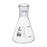 Erlenmeyer Flask, 50ml - 24/29 Joint, Interchangeable - Borosilicate Glass - Conical Shape, Narrow Neck - Eisco Labs