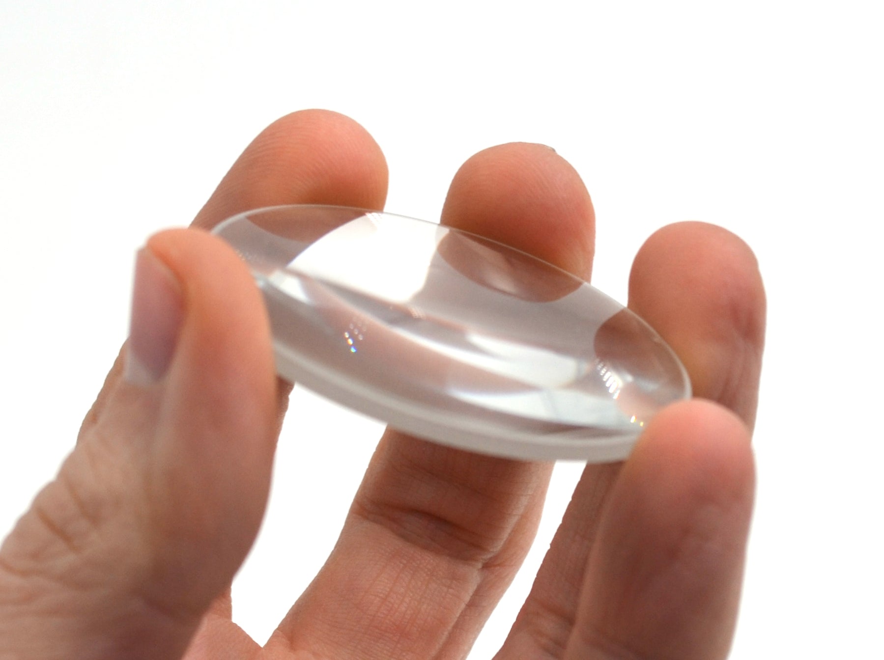 Round Double Convex Optical Glass Lens - 2