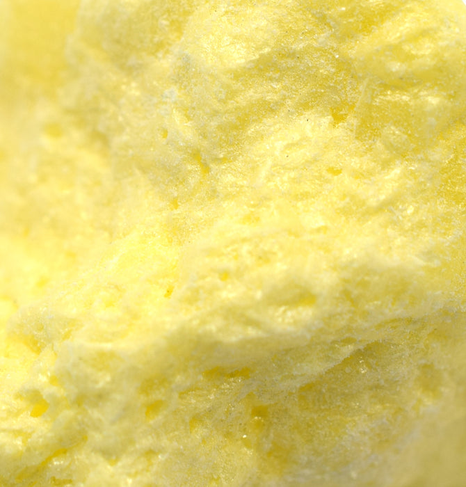 12 Pack - Raw Sulfur, Mineral Specimens - Approx. 1"